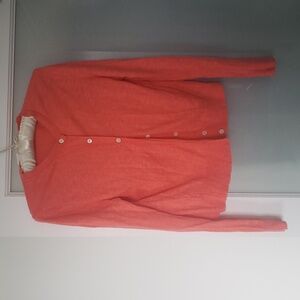 Gap Vibrant Coral Knit Sweater